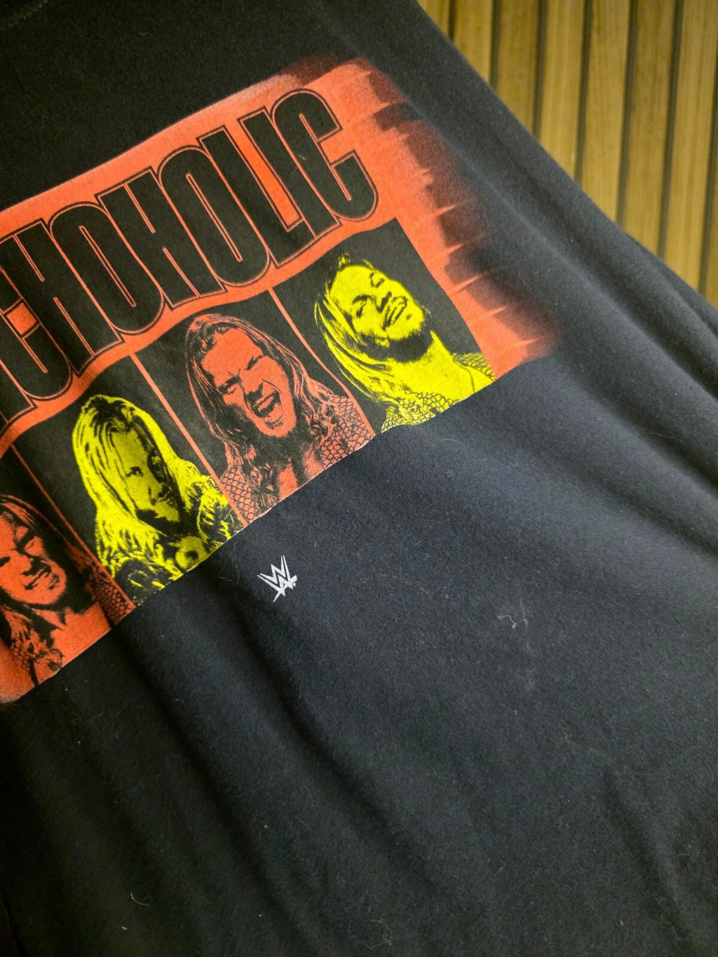 WWE Jerichoholic Graphic T-Shirt Black Size S