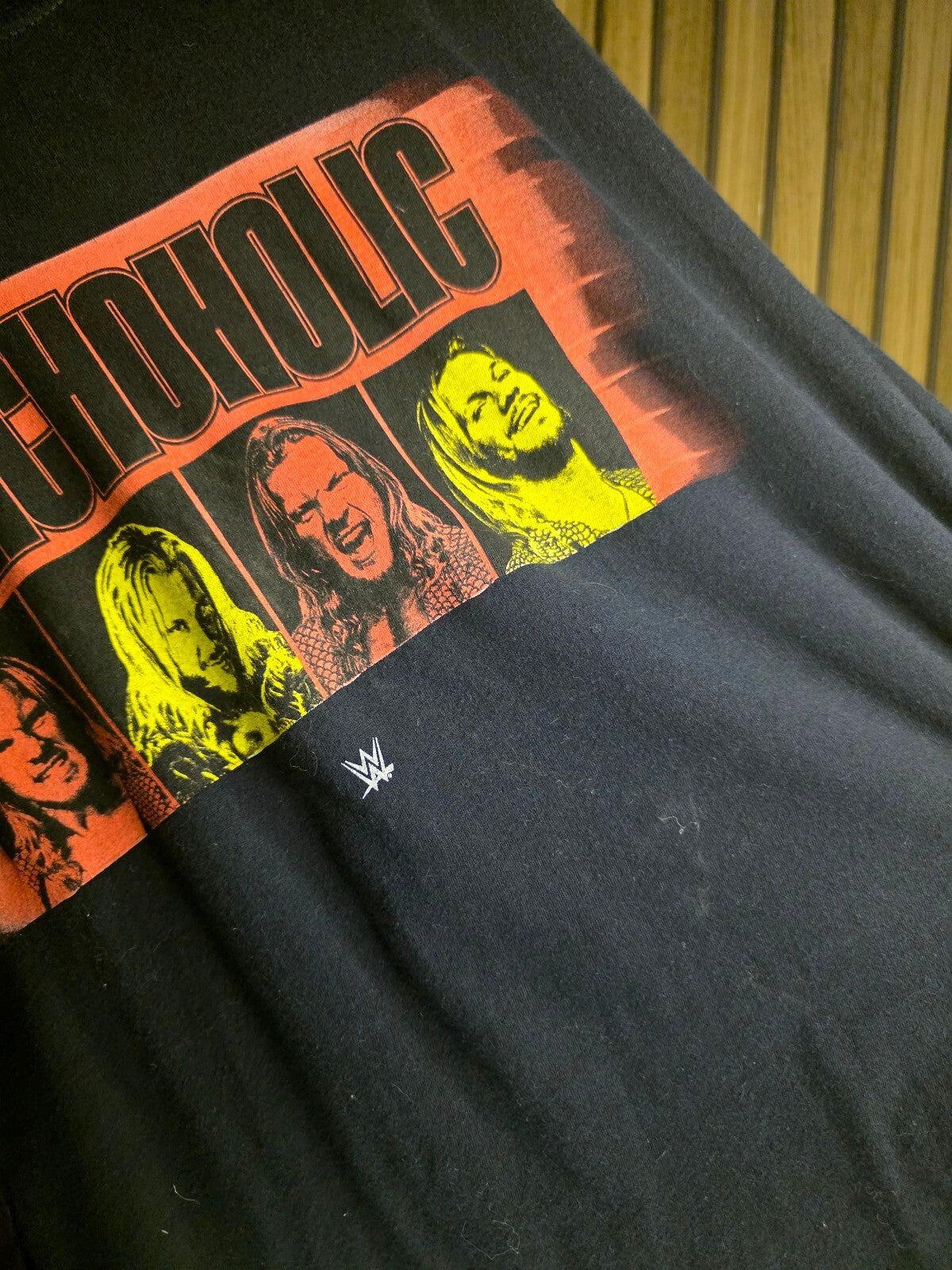 WWE Jerichoholic Graphic T-Shirt Black Size S