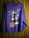 Selena Graphic Sweatshirt Purple L/XL Queen of Cumbia