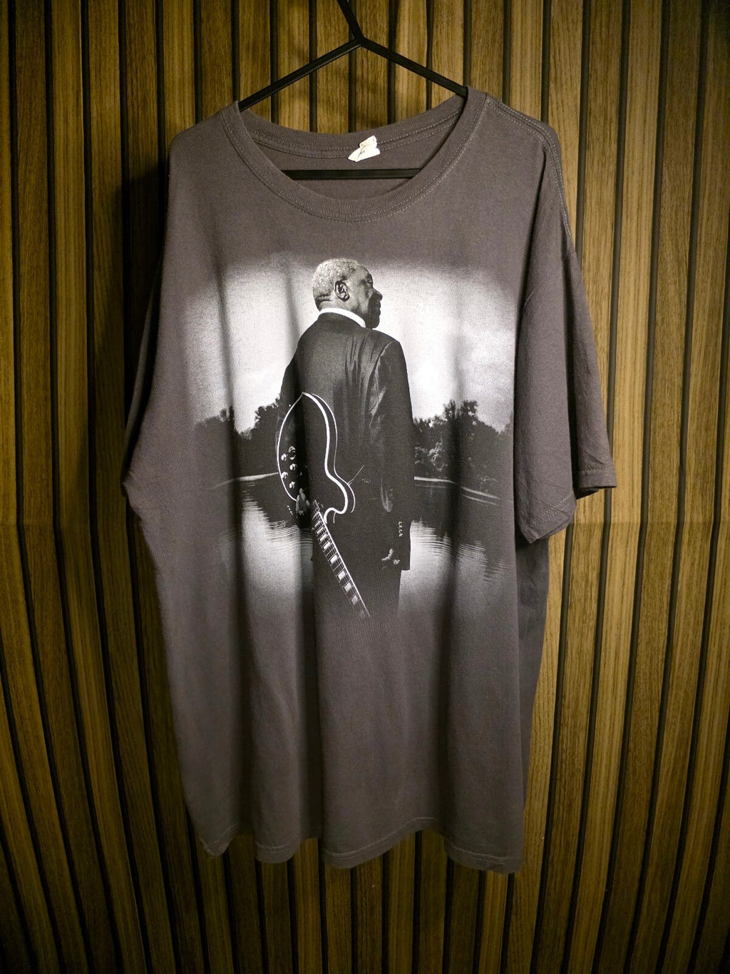 B.B. King 2013 Tour Graphic T-Shirt Grey Size L