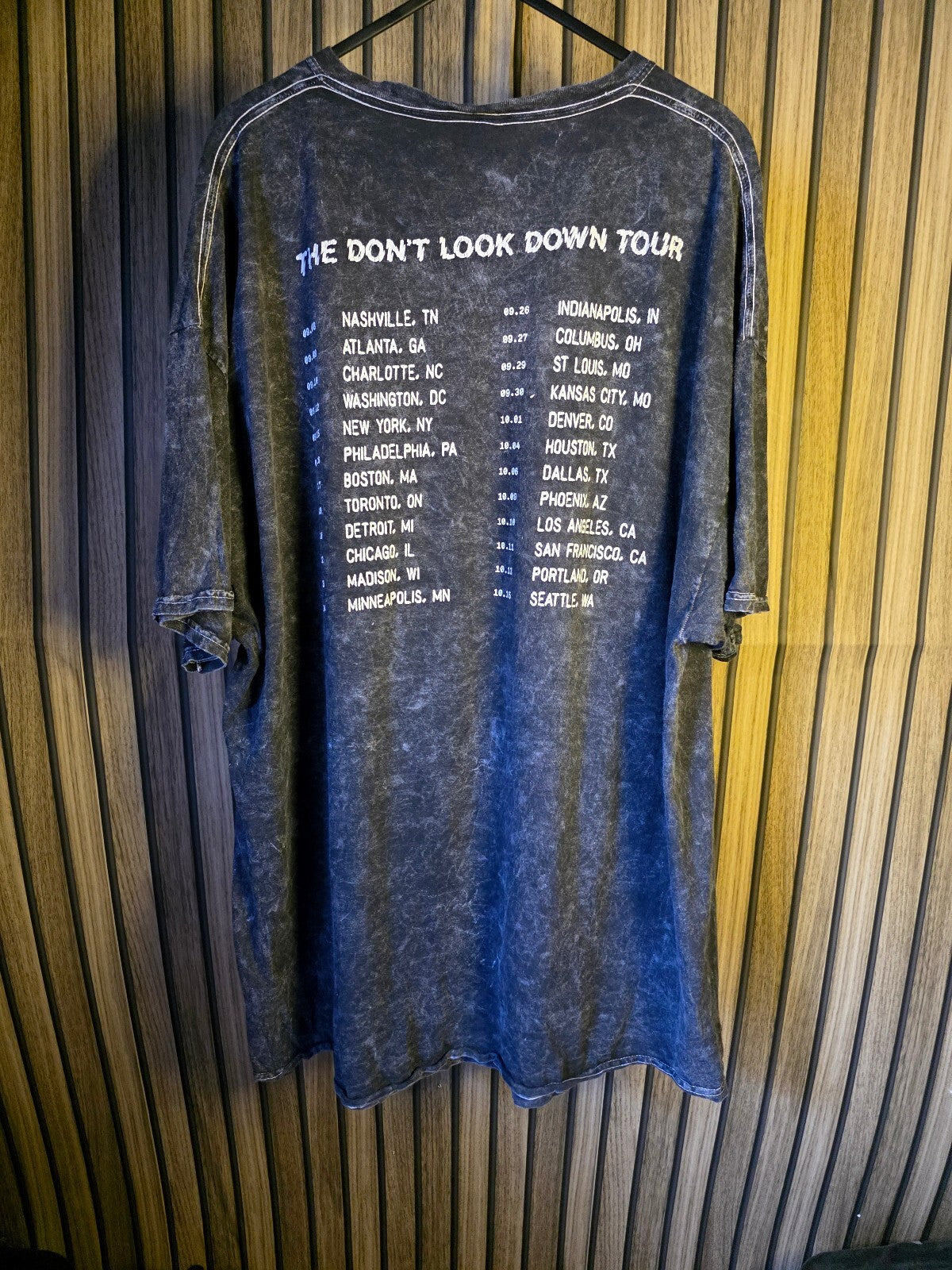 misterwives The Don't Look Down Tour 2023 Black XXL T-Shirt