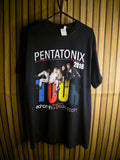 Pentatonix 2018 Tour Black Graphic T-Shirt Size M