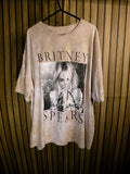 Britney Spears Graphic T-Shirt Beige XL/TG Cotton