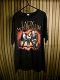 Lady Antebellum 2010 Tour Black Graphic T-Shirt Large
