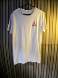 Def Leppard White Graphic Logo Short Sleeve T-Shirt Size S