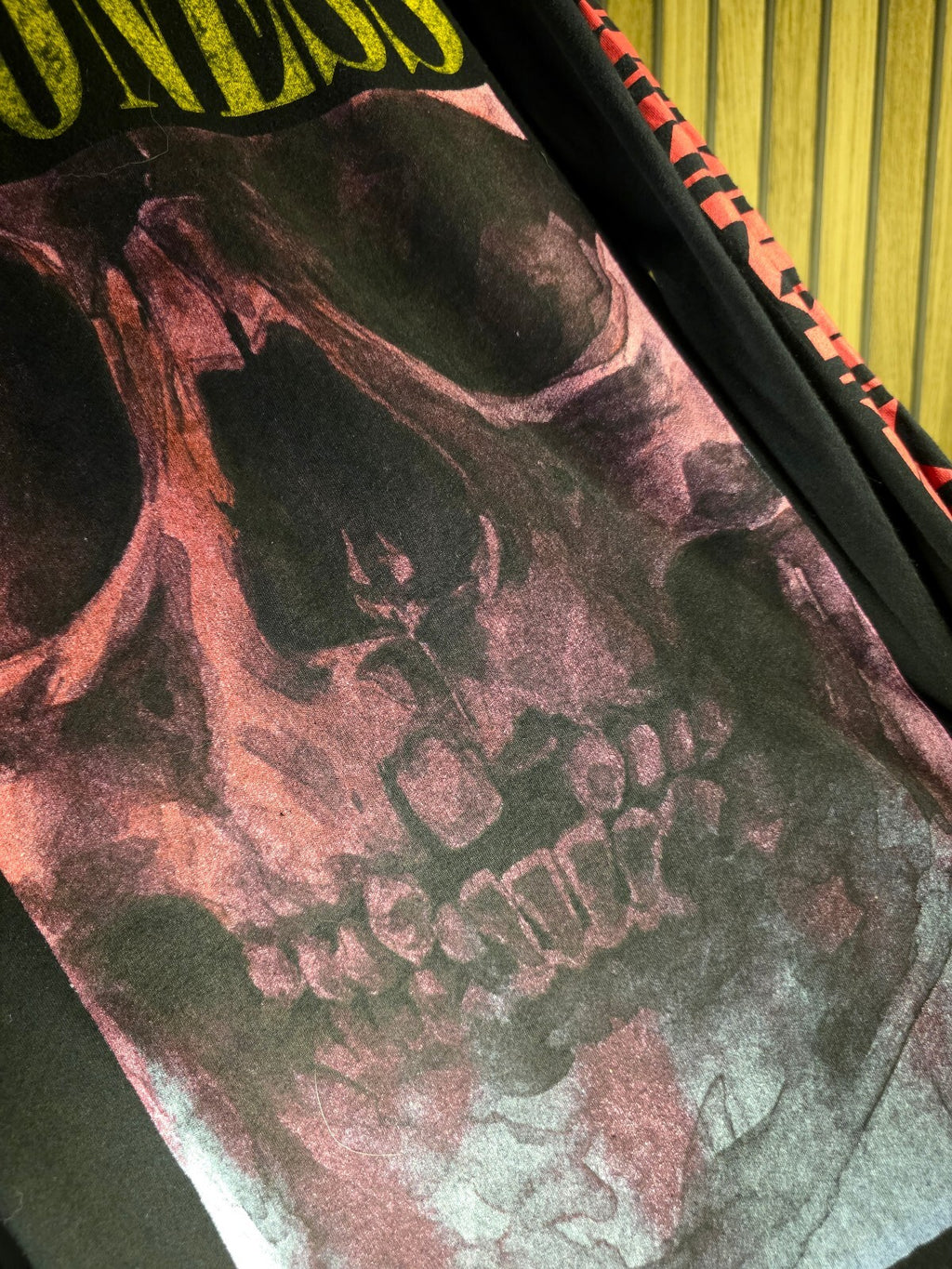 Baroness Long Sleeve T-Shirt Skull Graphic Black Medium