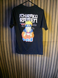 Naruto Ichiraku Ramen Graphic Black T-Shirt Medium