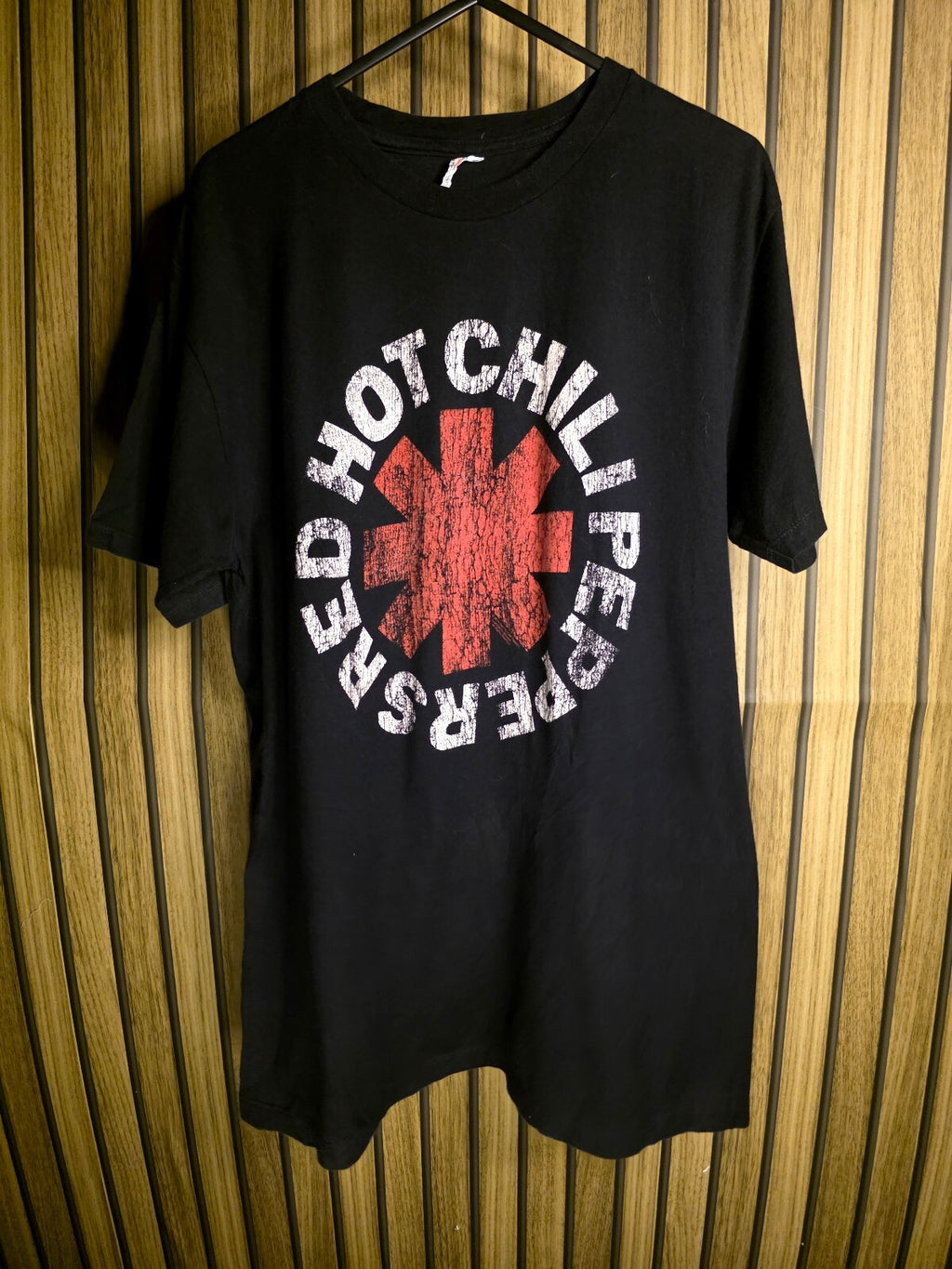 Red Hot Chili Peppers Graphic T-Shirt Black Size M