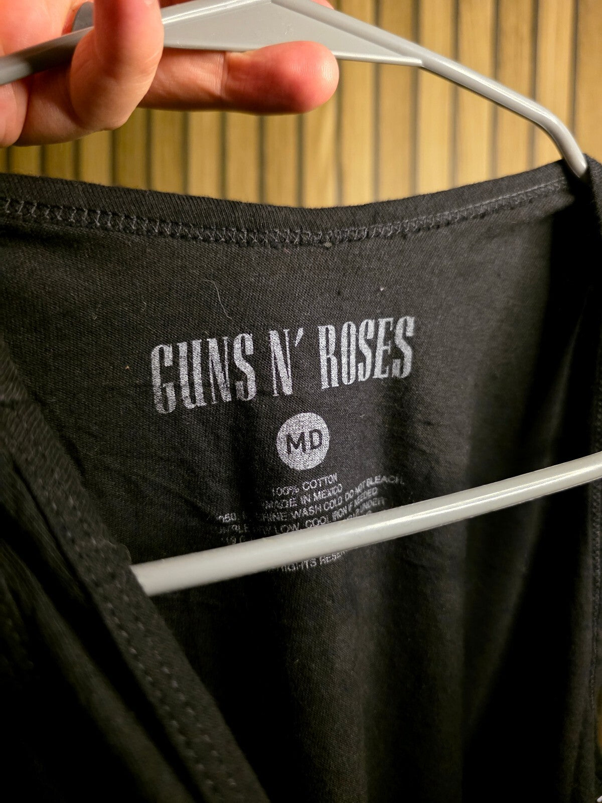 Guns N' Roses Black Graphic Band Tank Top Medium