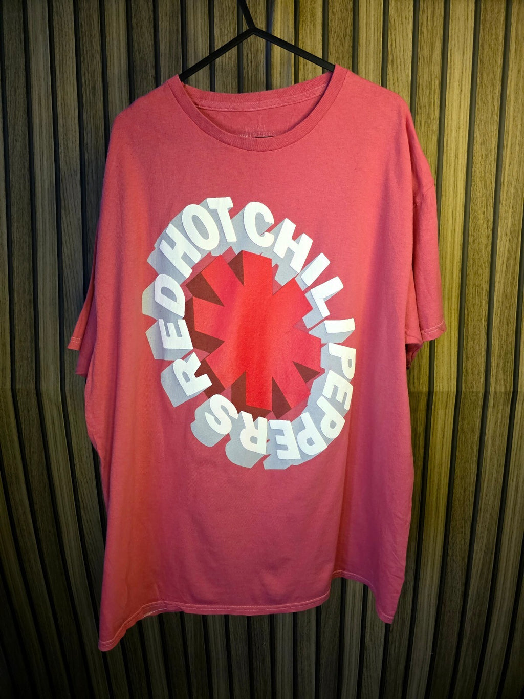 Red Hot Chili Peppers Band T-Shirt Red Size XL