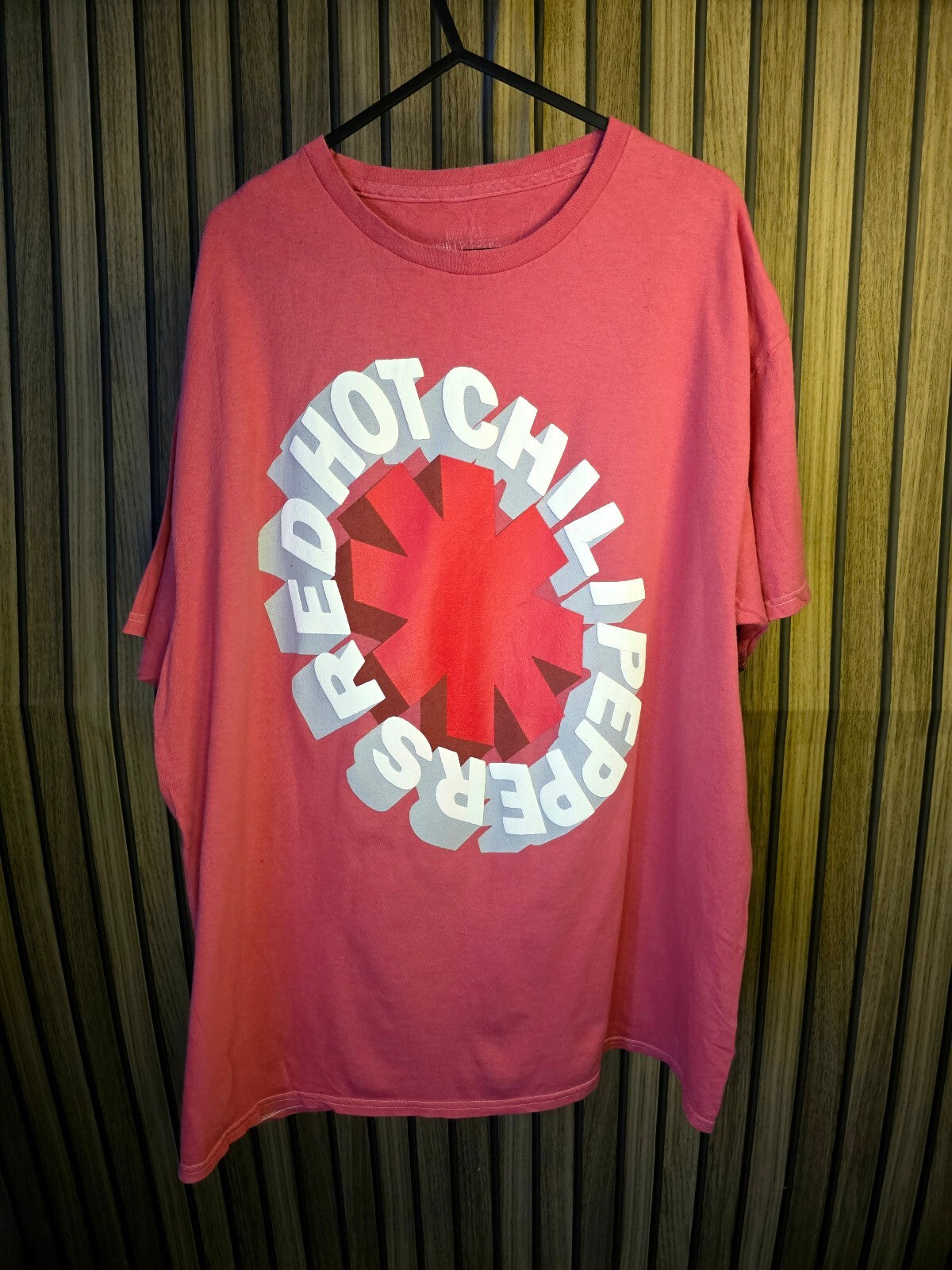 Red Hot Chili Peppers Band T-Shirt Red Size XL
