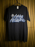 2014 Asking Alexandria Band T-Shirt Black Medium