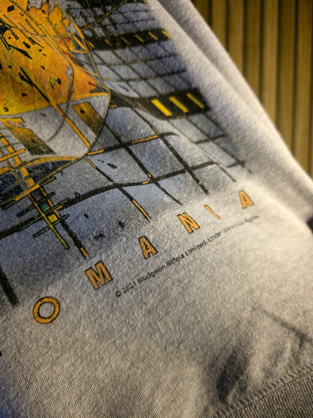 The Vinyl Icons Def Leppard T-Shirt 2021 Omana Graphic Grey Medium
