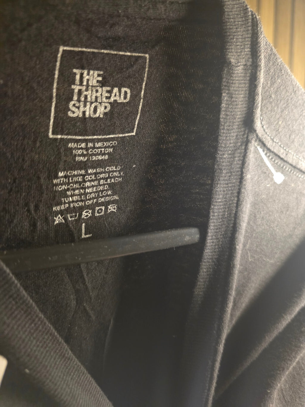 The Thread Shop Rachel Mannmack Graphic T-Shirt Black Large