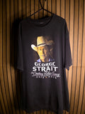George Strait The Cowboy Rides Away 2013-2014 Tour Black T-Shirt Size M