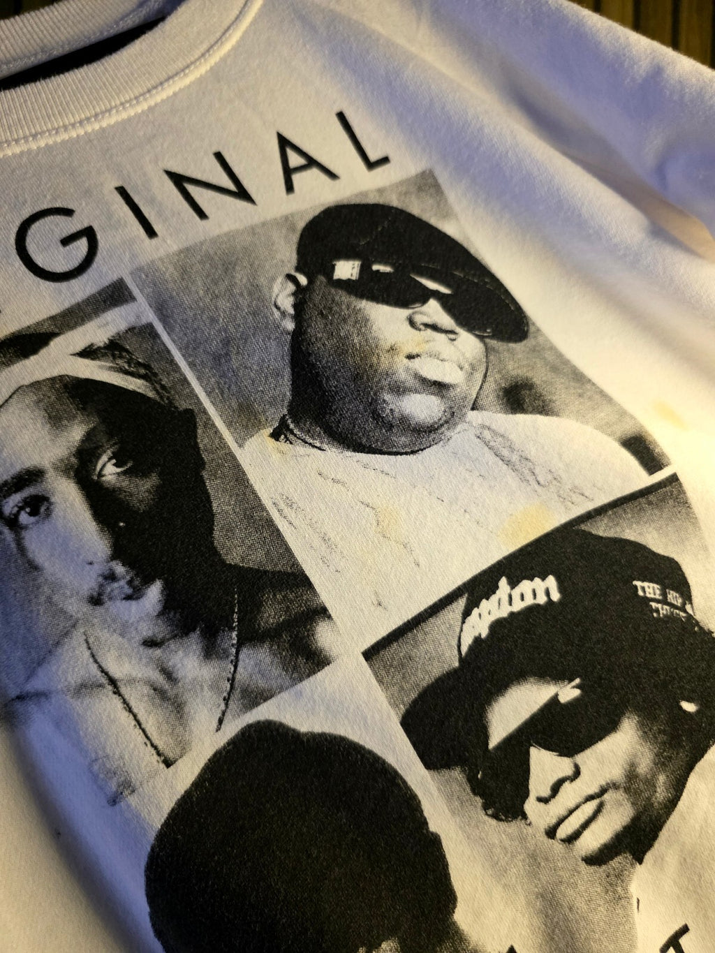 Rock Tailor Original Gangstas Sweatshirt White Medium
