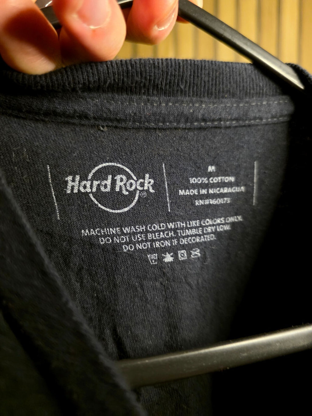 Hard Rock Unity Black Graphic T-Shirt Medium