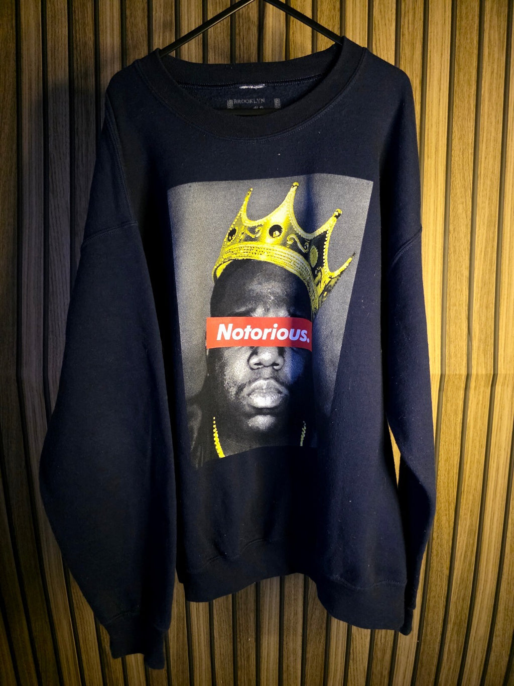 Brooklyn Mint Notorious B.I.G. Sweatshirt Black Large