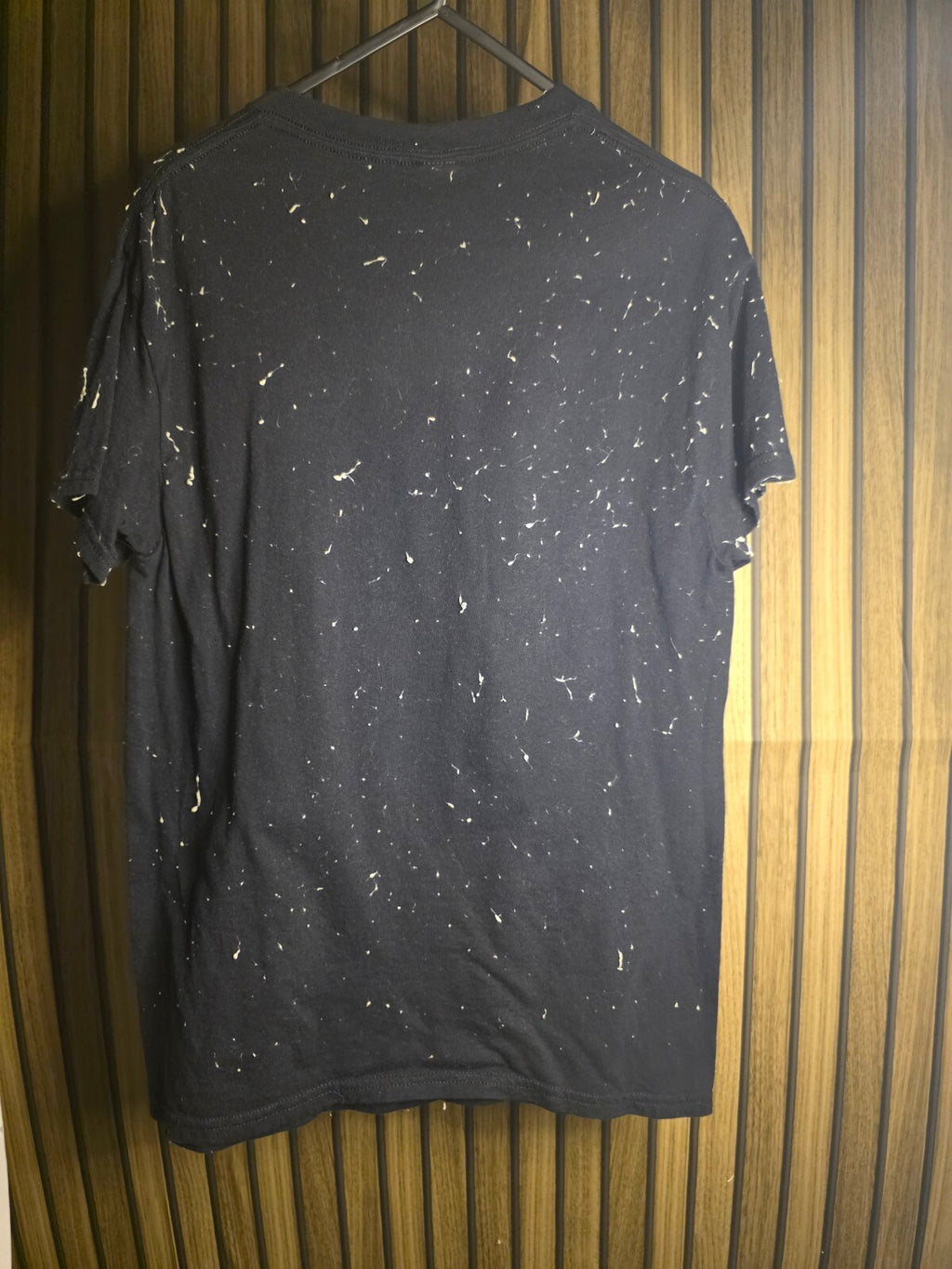 Black Graphic Anime Girl Cat Hoodie T-Shirt Size S