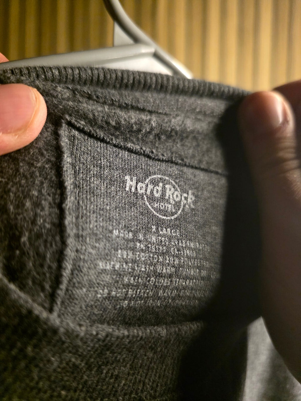 Hard Rock Hotel Chicago Grey Sweatshirt Size XL