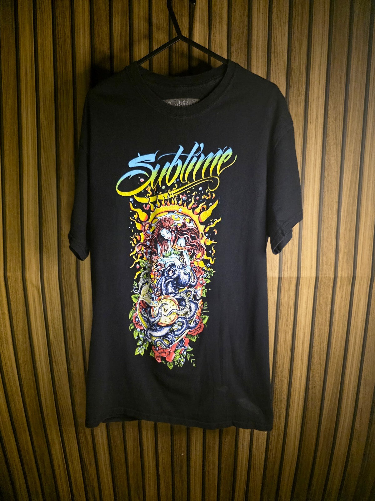 Sublime Band Graphic T-Shirt Black Medium