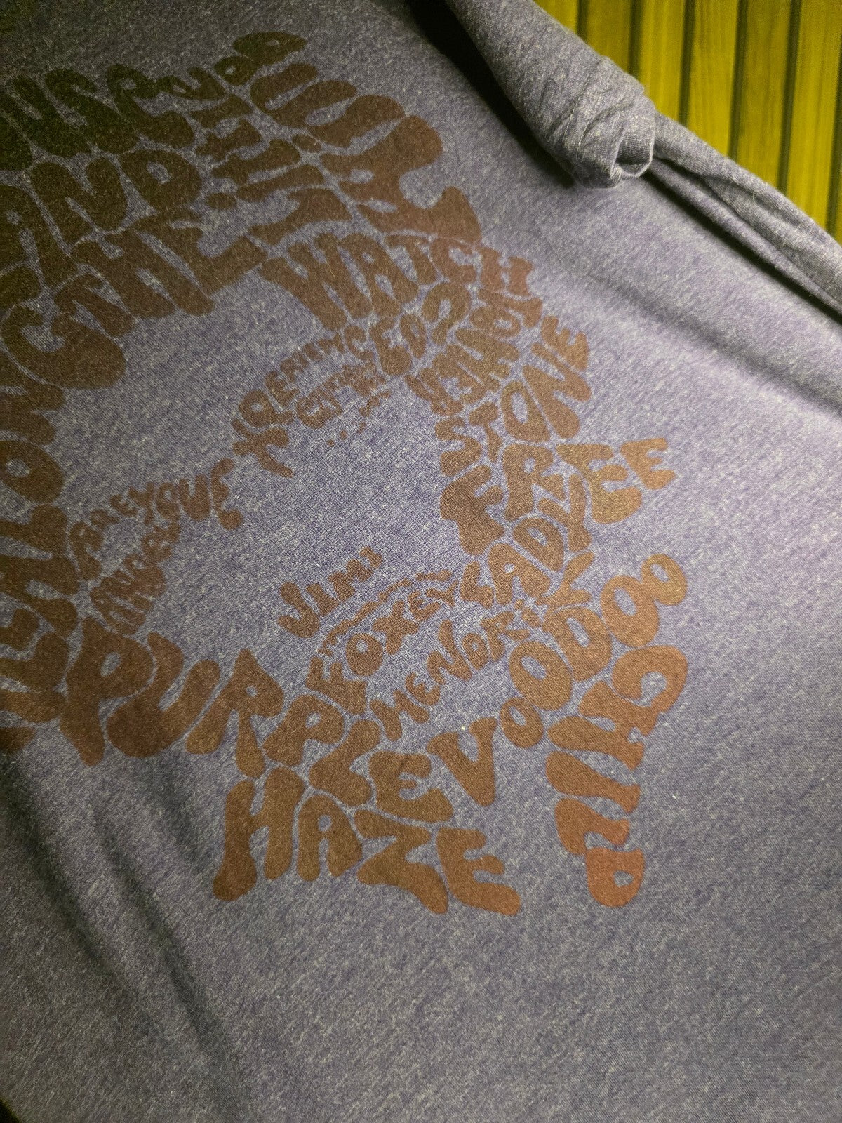 Karl Harris Purple Graphic T-Shirt Size M