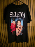 Selena Si Una Vez Graphic T-shirt Black Size L