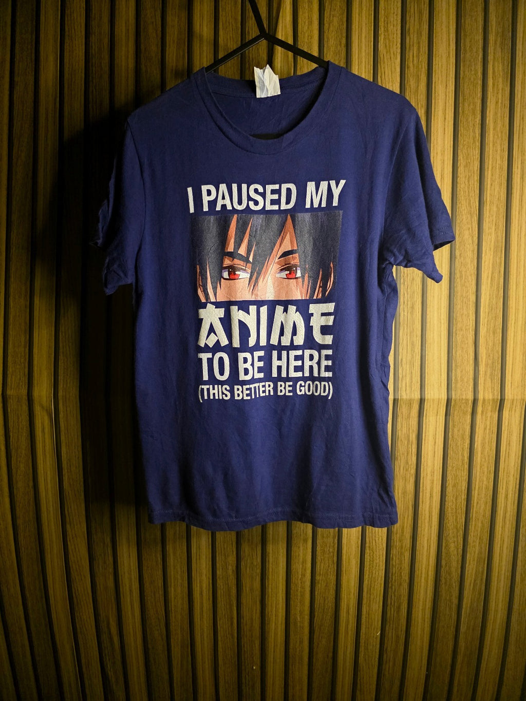 Port & Company Fan Favorite Anime Graphic T-Shirt Navy Medium