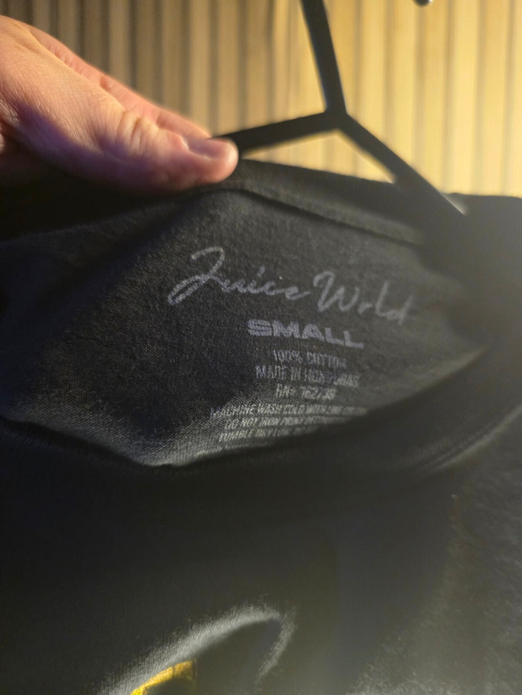 Juice WRLD Graphic T-Shirt Black Small