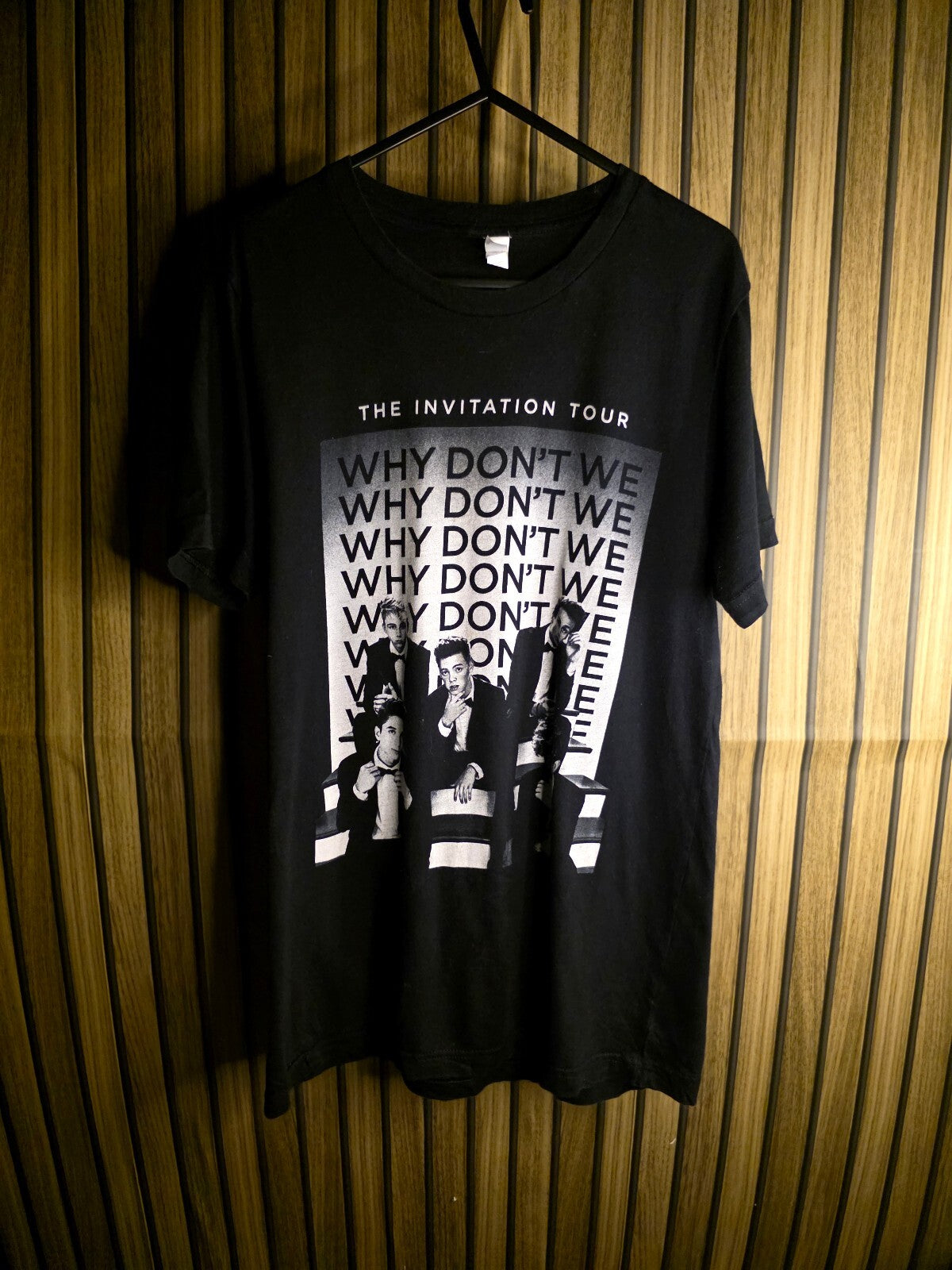 Bella Canvas Why Don't We The Invitation Tour Black T-Shirt Unisex