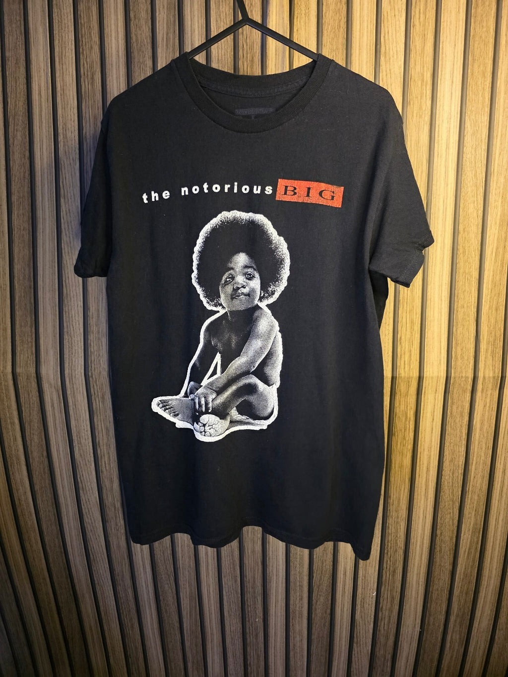 The Notorious B.I.G. Biggie Baby Graphic Black T-Shirt Unisex