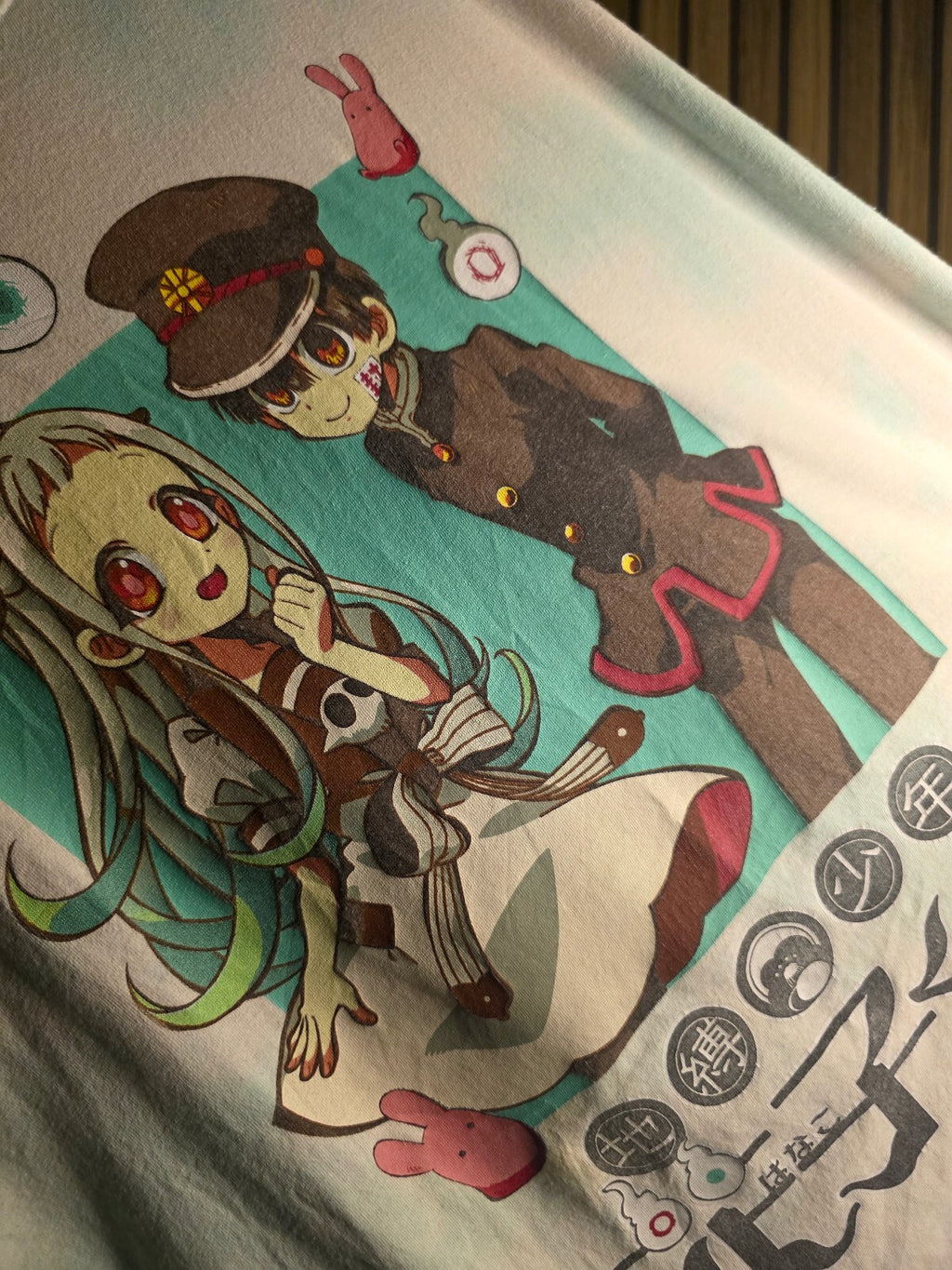 Goodie Two Sleeves Toilet-Bound Hanako-kun Anime Graphic T-Shirt White M