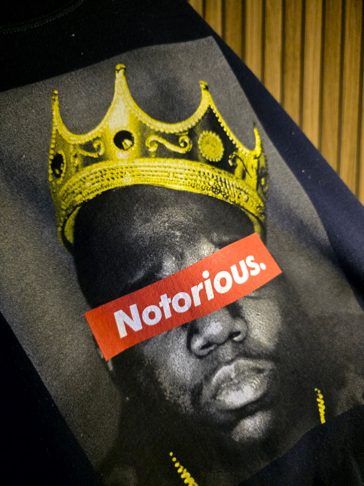 Brooklyn Mint Notorious B.I.G. Sweatshirt Black Large