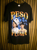 Fruits of the Loom Peso Pluma Graphic T-Shirt Black Small