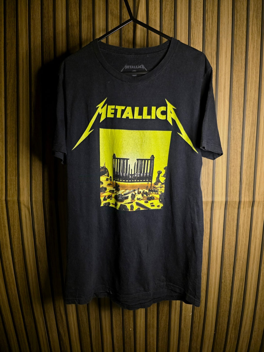 Metallica Vintage 1990s 'Seventy-Two' Album Tour Black T-Shirt Size Small