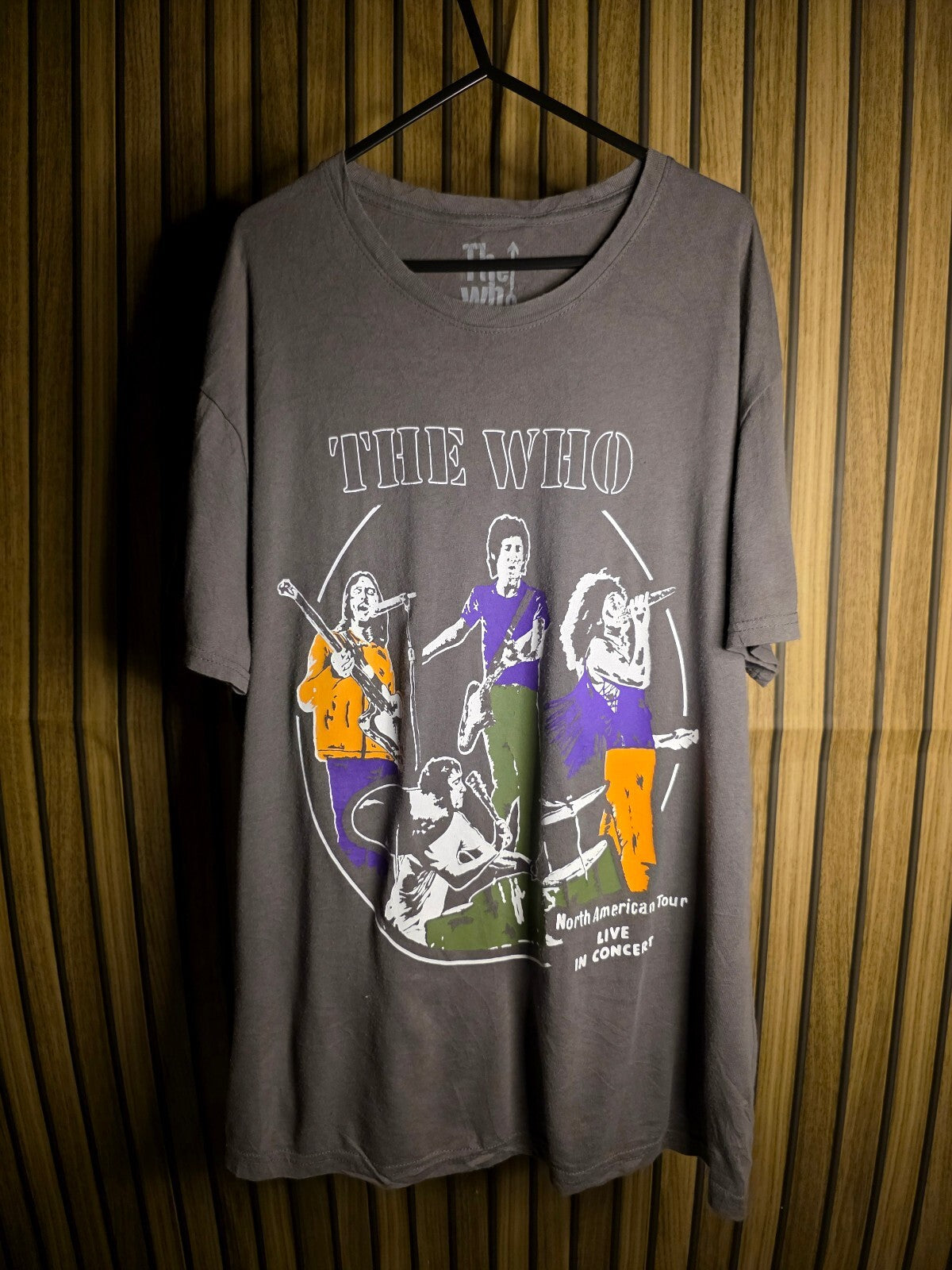 The Who North American Tour Graphic T-Shirt Black XXL