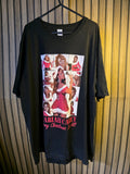 Mariah Carey Christmas To All Black Tour T-Shirt Size XL