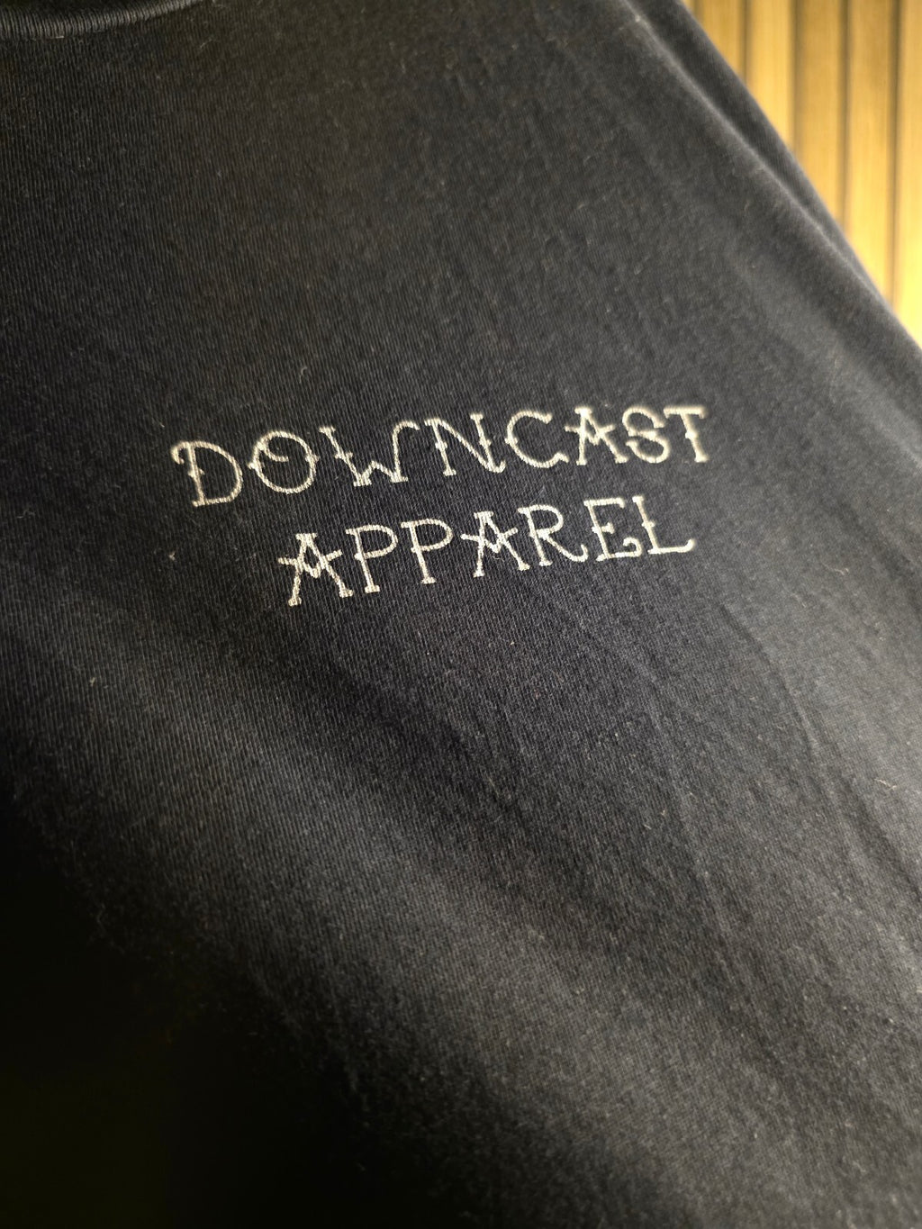 Downcast Apparel Skull Graphic Black T-Shirt XL
