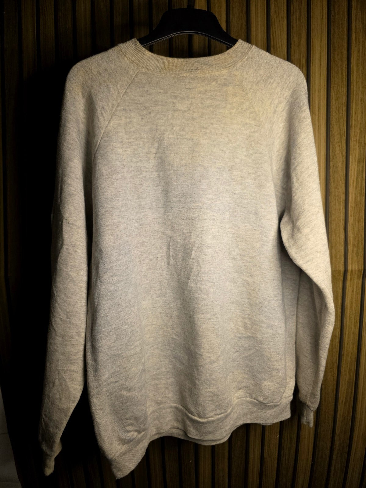 1988 Vintage Jerzees New Orleans Music Jazz Graphic Sweatshirt Beige XL