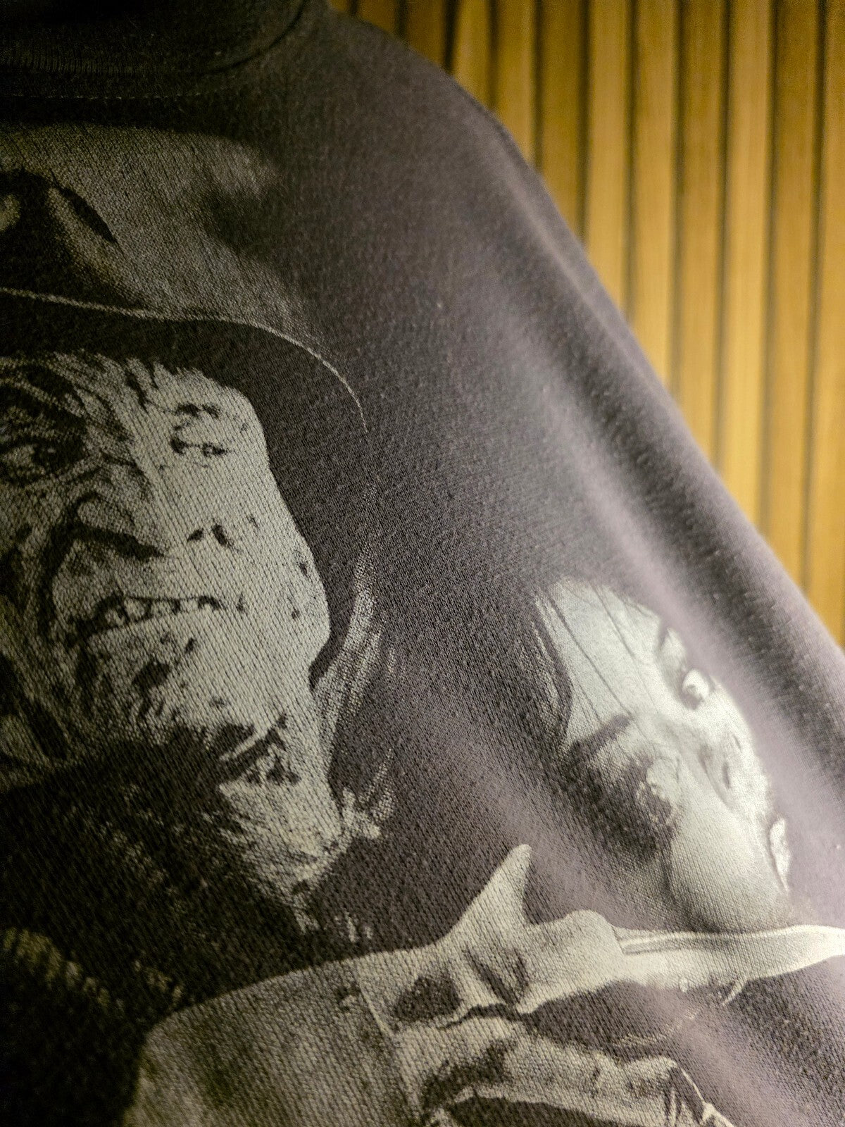 A Nightmare on Elm Street Hoodie Horror Graphic Black Medium