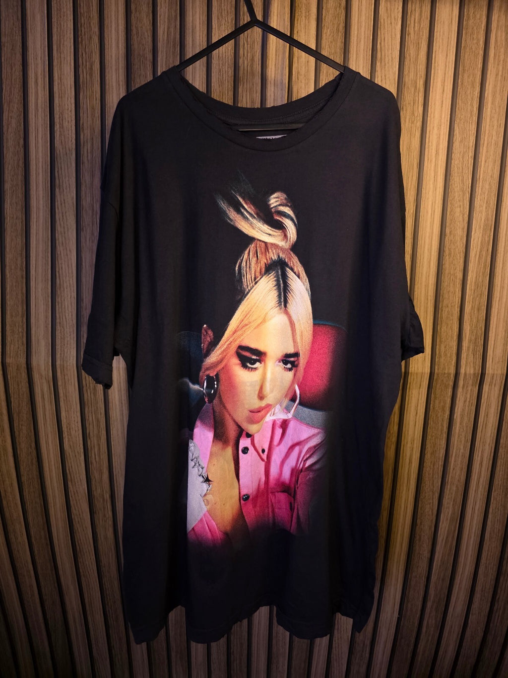 Studio2054 Future Nostalgia Black Graphic T-Shirt XL