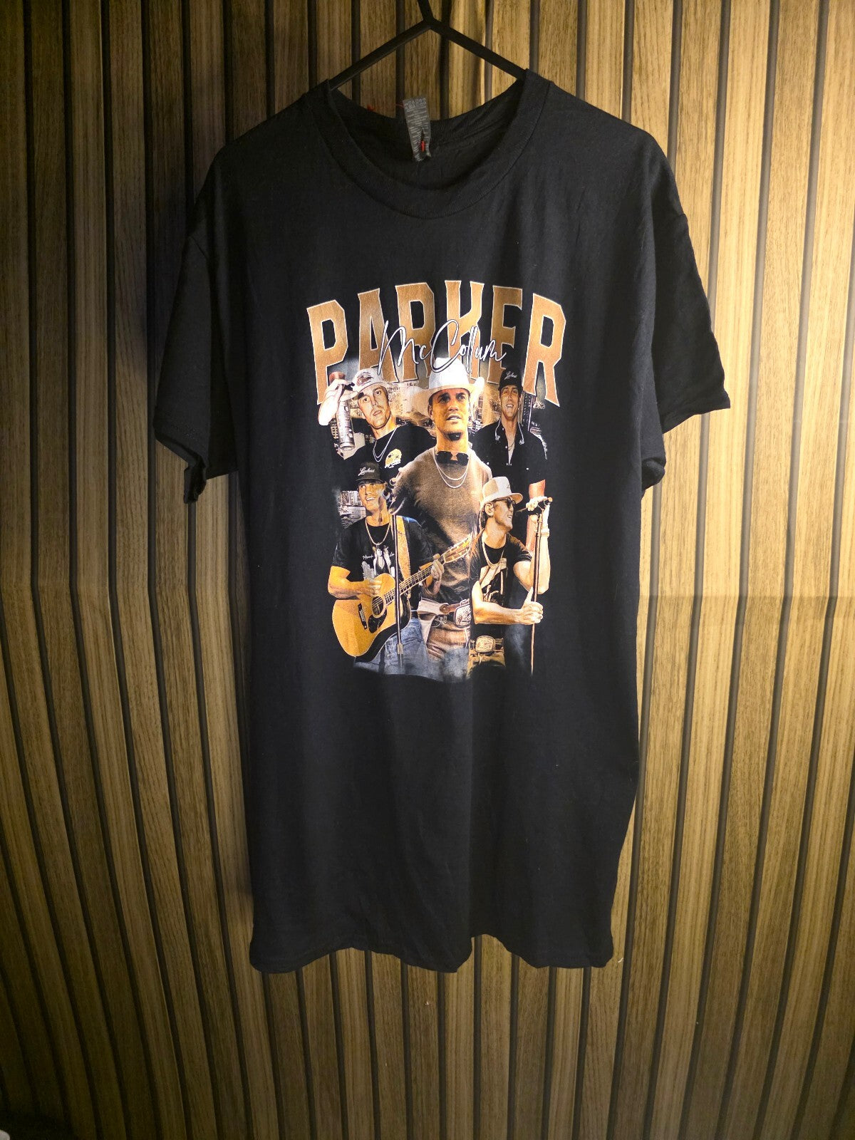 Heavy Metal Parker Band Graphic T-Shirt Black Medium