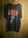 KISS Band Graphic T-shirt Black Large