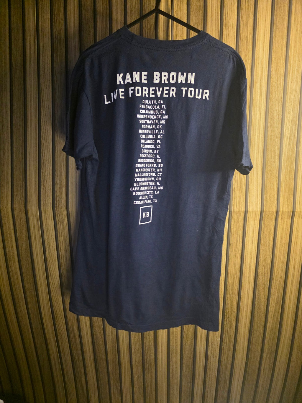 Kane Brown Graphic T-Shirt Black Medium
