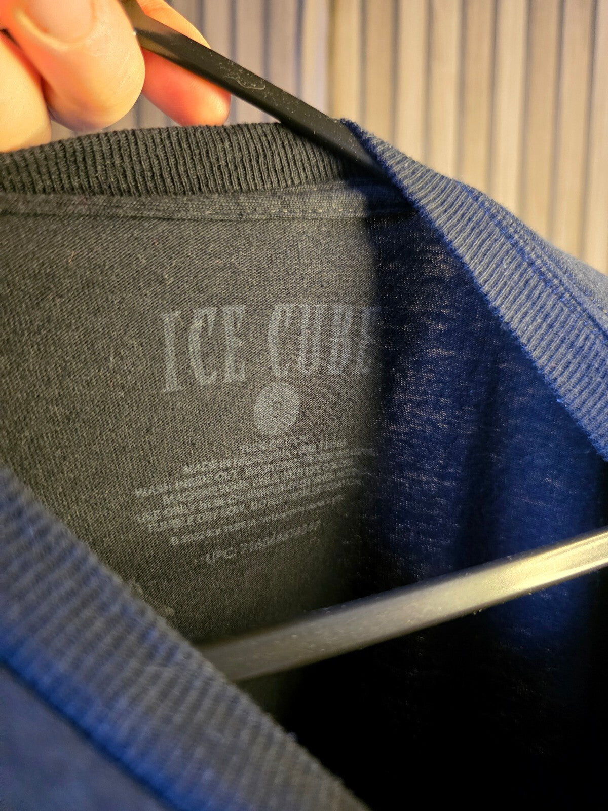 Ice Cube Graphic T-Shirt Black Small