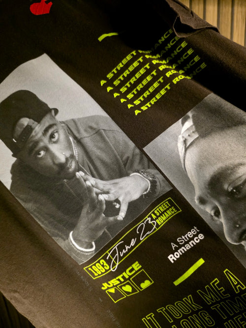 Chemistry Tupac Shakur Graphic T-shirt Brown Medium