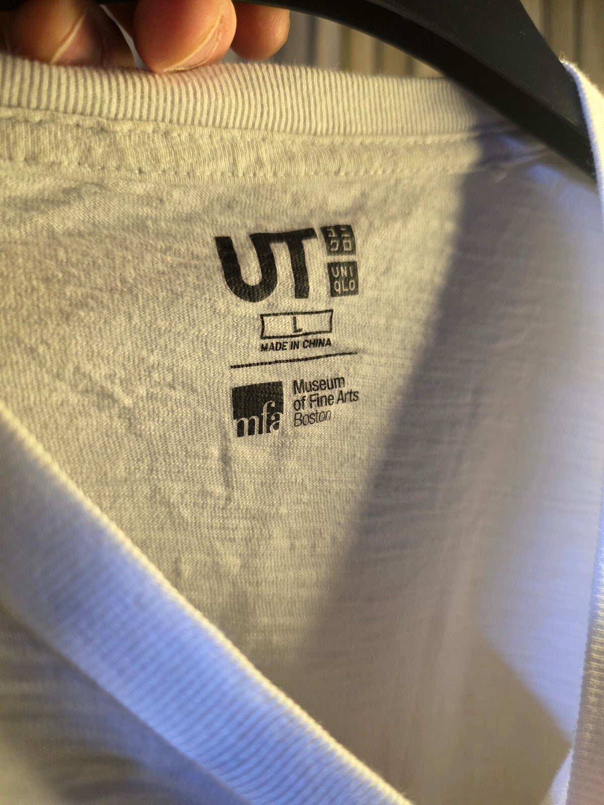 Uniqlo UT Museum of Fine Arts Boston Ukiyo-e Graphic T-Shirt White L