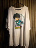 My Hero Academia Izuku Midoriya Graphic T-Shirt Cream 3XL