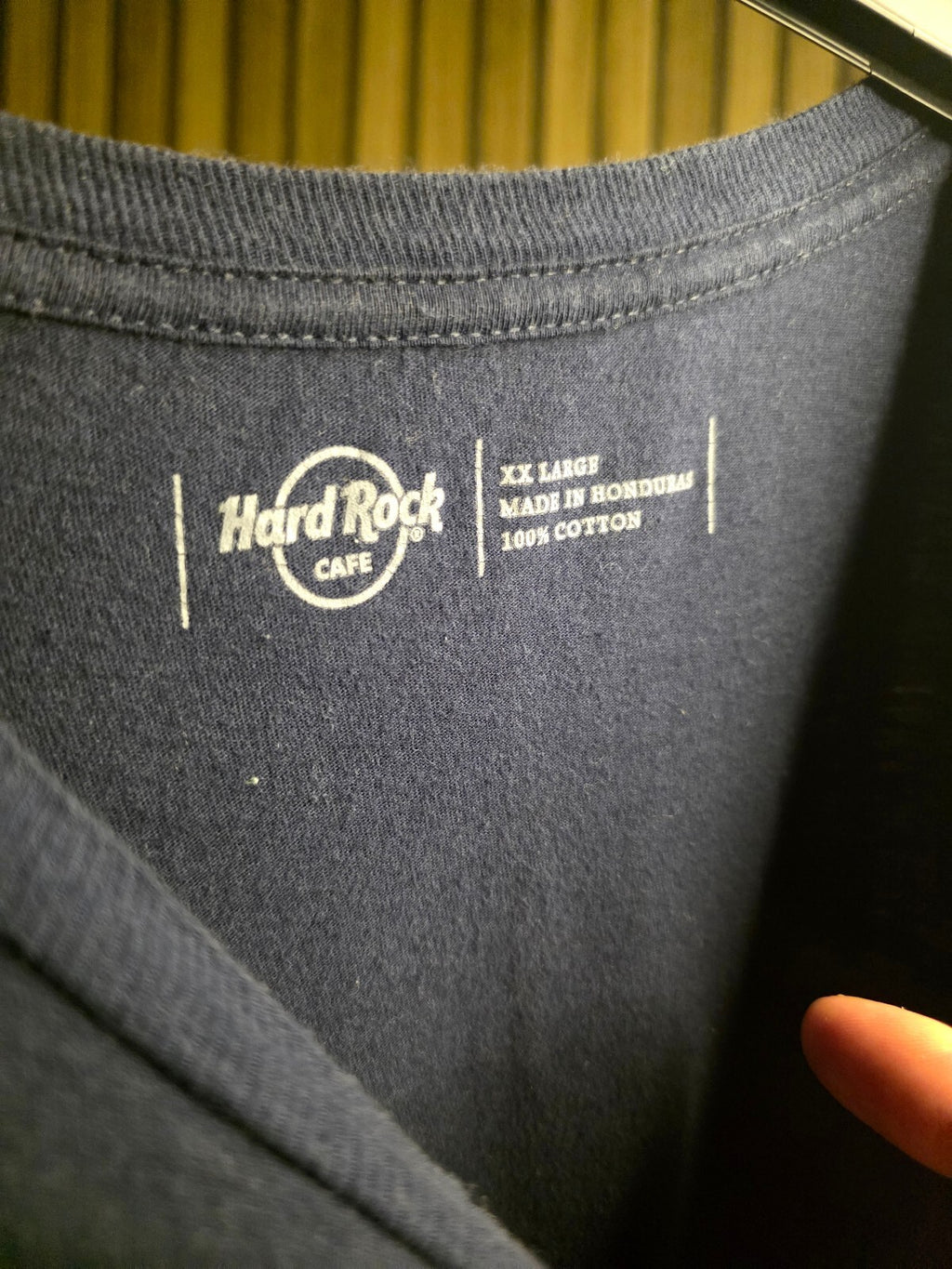 Hard Rock Cafe The Who Niagara Falls Tour Graphic T-Shirt Navy XX Large