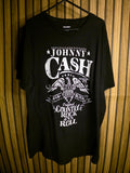 Old Navy Johnny Cash Country Rock Roll Black T-Shirt Size L